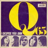 1966 : I despise you
q65
single
decca : at 10 224