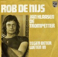 1973 : Jan Klaassen de trompetter
rob de nijs
single
philips : 6012 321