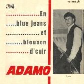 1963 : En blue jeans et blouson d'cuir
adamo
single
pathe : 