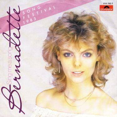 1983 : Sing me a song (english version)
bernadette
single
polydor : 810 792 7